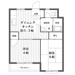 サンヴェール関原の物件間取画像